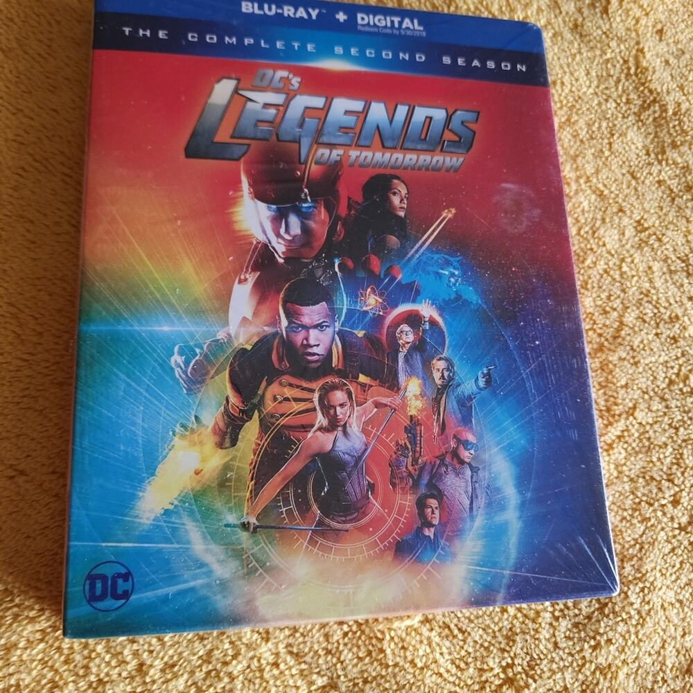 DC LEGENDS OF TOMORROW NEW SEALED BLU-RAY COMPLETE SEASON 2ND DVD SET